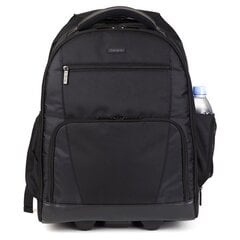 Targus - Sport 15-15.6'' Rolling Laptop Backpack - Black kaina ir informacija | Krepšiai, kuprinės, dėklai kompiuteriams | pigu.lt