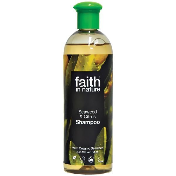 Jūros dumblių šampūnas Faith in Nature visų tipų plaukams 400 ml цена и информация | Šampūnai | pigu.lt