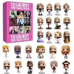 Калядны адвэнт-каляндар Taylor Keychain Set Surprise Christmas Gift цена и информация | Рождественское украшение CA1031, 10 см | pigu.lt