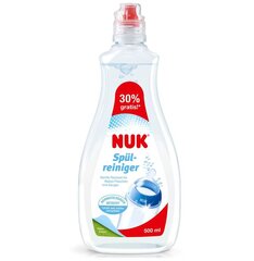 Buteliukų ir žindukų plovimo skystis NUK, 500 ml kaina ir informacija | Buteliukai kūdikiams ir jų priedai | pigu.lt