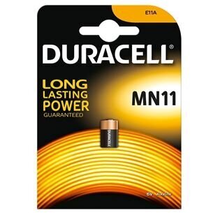 DURACELL MN 11 kaina ir informacija | Elementai | pigu.lt