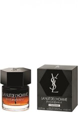 Парфюмерная вода Yves Saint Laurent La Nuit de L'Homme L'Intense EDP мужской 60 ml цена и информация | Мужские духи | pigu.lt