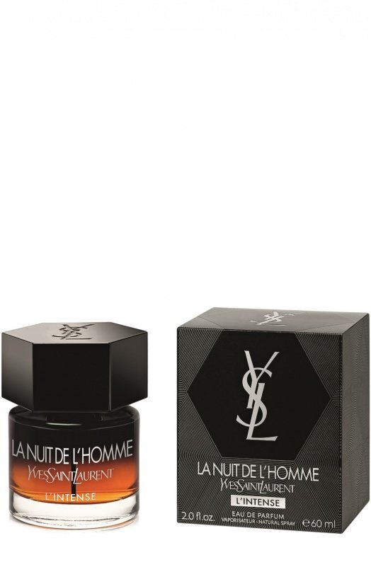 Kvapusis vanduo Yves Saint Laurent La Nuit de L'Homme L'Intense EDP vyrams 60 ml kaina ir informacija | Kvepalai vyrams | pigu.lt