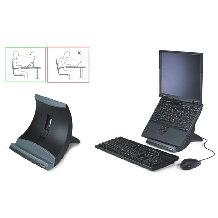 3M ERGONOMIC NOTEBOOK RISER TLX550 kaina ir informacija | Kompiuterių aušinimo ir kiti priedai | pigu.lt