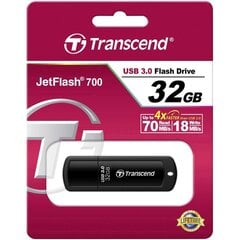 USB накопель Transcend 32GB Jetflash 700 USB3.0 цена и информация | USB накопители | pigu.lt