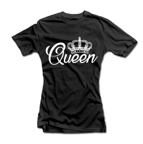Moteriški marškinėliai "Queen" kaina ir informacija | Originalūs marškinėliai | pigu.lt