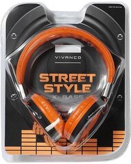 Vivanco headphones COL400, orange (34882) kaina ir informacija | Ausinės | pigu.lt