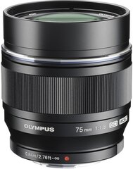 M.Zuiko Digital ED 75мм f/1.8 объектив, чёрный цена и информация | Объективы | pigu.lt