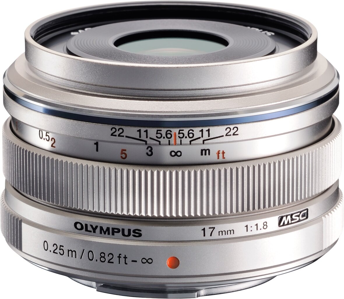 Olympus M.ZUIKO DIGITAL ED 17mm F1.8, Silver цена и информация | Objektyvai | pigu.lt