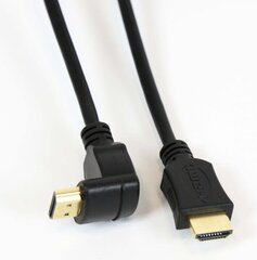 Omega кабель HDMI 1,5м угловой (41855) цена и информация | Кабели и провода | pigu.lt
