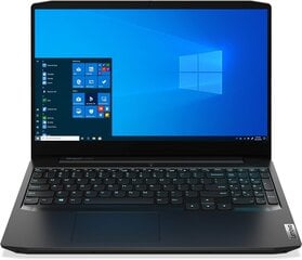 Lenovo IdeaPad Gaming 3 15ACH6 15.6", AMD Ryzen 5 5600H, 16GB, 512GB SSD, WIN 10, Juodas kaina ir informacija | Nešiojami kompiuteriai | pigu.lt