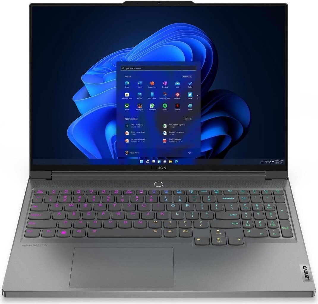 Lenovo Legion 7 15IMH05 15.6", Core I5-10300H, 16GB, 512GB SSD, be OS, Juodas kaina ir informacija | Nešiojami kompiuteriai | pigu.lt