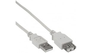 Кабель Vivanco USB A - USB A, 1.5 м цена и информация | Кабели и провода | pigu.lt