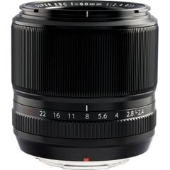 Fujifilm XF 60mm f/2.4 R Macro kaina ir informacija | Objektyvai | pigu.lt