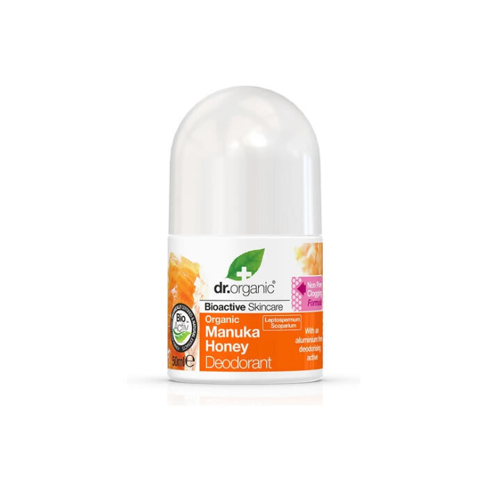 Natūralus rutulinis dezodorantas Dr. Organic Manuka Honey 50 ml kaina ir informacija | Dezodorantai | pigu.lt