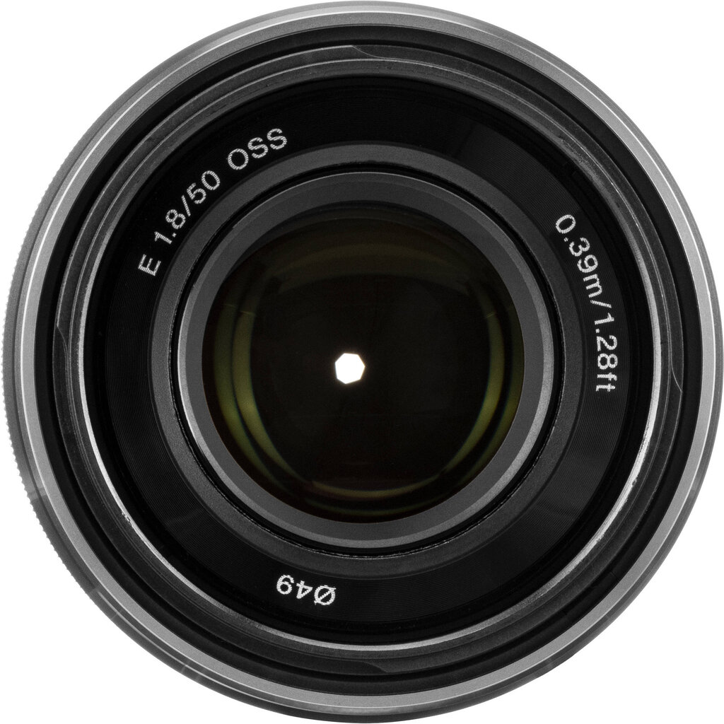 Sony E 50mm f/1.8 OSS, silver цена и информация | Objektyvai | pigu.lt