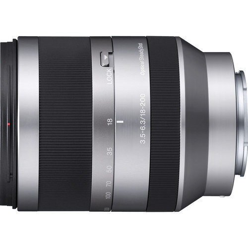 Sony E 18-200mm f/3.5-6.3 OSS, Sidabrinė kaina ir informacija | Objektyvai | pigu.lt