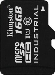 Карта памяти KINGSTON MICRO SDHC UHS-I/W/ADAPTER SDCIT/16ГБ  цена и информация | Карты памяти для телефонов | pigu.lt