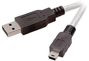 Кабель Vivanco USB - miniUSB 45231, 1.8м   цена и информация | Кабели и провода | pigu.lt