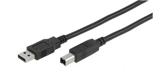 Vivanco kabelis USB 2.0 A-B 1.8m (45206) kaina ir informacija | Kabeliai ir laidai | pigu.lt