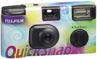 Fujifilm Quicksnap 400 X-TRA Flash, Черный цена и информация | Мгновенные фотоаппараты | pigu.lt