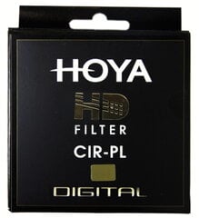 Hoya циркулярный поляризационный фильтр HD 52мм цена и информация | Фильтры для объективов | pigu.lt