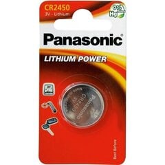 Panasonic юатарейка CR2450/1B цена и информация | Батарейки | pigu.lt