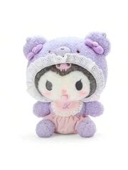 Sanrio serijos čiulptukas Teddy Bear / Hello Kitty pliušinė lėlė / Cinnamoroll raktų pakabukas / Kuromi / Melody Doll Pendant / KT Cat raktų pakabukas / maišelio aksesuaras gimtadienio dovana - rožinė цена и информация | Мягкие игрушки | pigu.lt