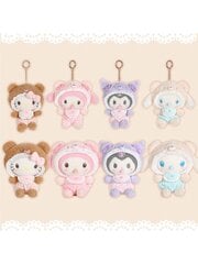 Sanrio serijos čiulptukas Teddy Bear / Hello Kitty pliušinė lėlė / Cinnamoroll raktų pakabukas / Kuromi / Melody Doll Pendant / KT Cat raktų pakabukas / maišelio aksesuaras gimtadienio dovana - rožinė kaina ir informacija | Minkšti (pliušiniai) žaislai | pigu.lt