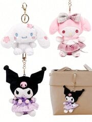 1vnt Originalus Sanrio Kuromi Hello Kitty Cinnamoroll My Melody Kerokero Keroppi Modelis Pliušinis lėlės raktų pakabukas Anime Kawaii Animacinių filmų personažai Žaislai Kitty Cat Raktų pakabukai Krepšys Telefonas Pakabukas Žaislas Dovana Papuoškite kolek kaina ir informacija | Minkšti (pliušiniai) žaislai | pigu.lt