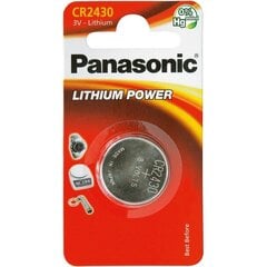 Panasonic батарейка CR2430/1B цена и информация | Батарейки | pigu.lt