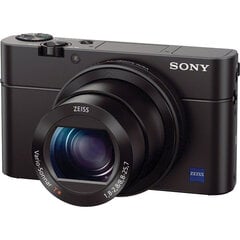 Sony DSC-RX100 III, Juoda kaina ir informacija | Skaitmeniniai fotoaparatai | pigu.lt