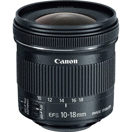 Canon EF-S 10-18mm f/4.5-5.6 IS STM kaina ir informacija | Objektyvai | pigu.lt