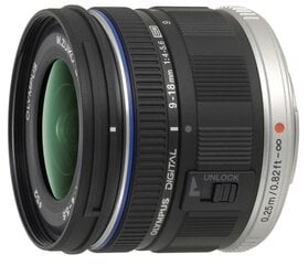 M.Zuiko Digital ED 9-18мм f/4.0-5.6 объектив, черный цена и информация | Объективы | pigu.lt