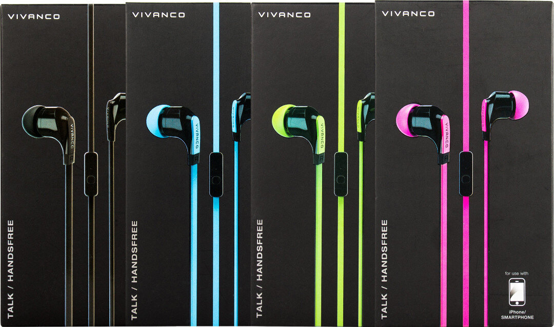 Vivanco headphones with microphone TALK 4 (35544) kaina ir informacija | Ausinės | pigu.lt