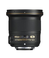 Nikon AF-S NIKKOR 20mm f/1.8G ED kaina ir informacija | Objektyvai | pigu.lt