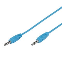 Кабель Vivanco  3,5мм - 3,5мм 1 м, синий  цена и информация | Кабели и провода | pigu.lt
