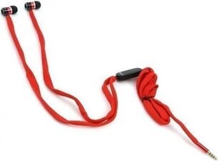 Omega Freestyle наушники + микрофон FH2112, красный цена и информация | Теплая повязка на уши, черная | pigu.lt
