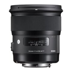 Sigma 24мм f/1.4 DG HSM Art объектив для Canon цена и информация | Объективы | pigu.lt