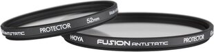 Hoya Protector Fusion Antistatic, 52мм цена и информация | Фильтры для объективов | pigu.lt