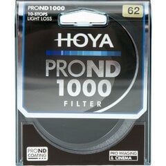 Hoya ND1000 Pro 62mm kaina ir informacija | Priedai fotoaparatams | pigu.lt