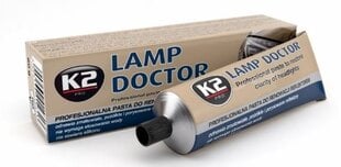 Паста для полировки фар автомобиля K2 Lamp Doctor, 60 г цена и информация | Автохимия | pigu.lt