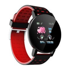 Išmanusis laikrodis Bluetooth apyrankės laikrodis, skirtas IOS iOS / Android Red kaina ir informacija | Išmanieji laikrodžiai (smartwatch) | pigu.lt