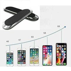 2 vnt juostelės formos magnetinis automobilinio telefono laikiklio stovas, skirtas iPhone magneto laikikliui цена и информация | Держатели для телефонов | pigu.lt