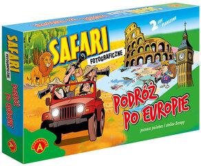 Stalo žaidimas Safari Kelionė aplink Europą, PL kaina ir informacija | Stalo žaidimai, galvosūkiai | pigu.lt