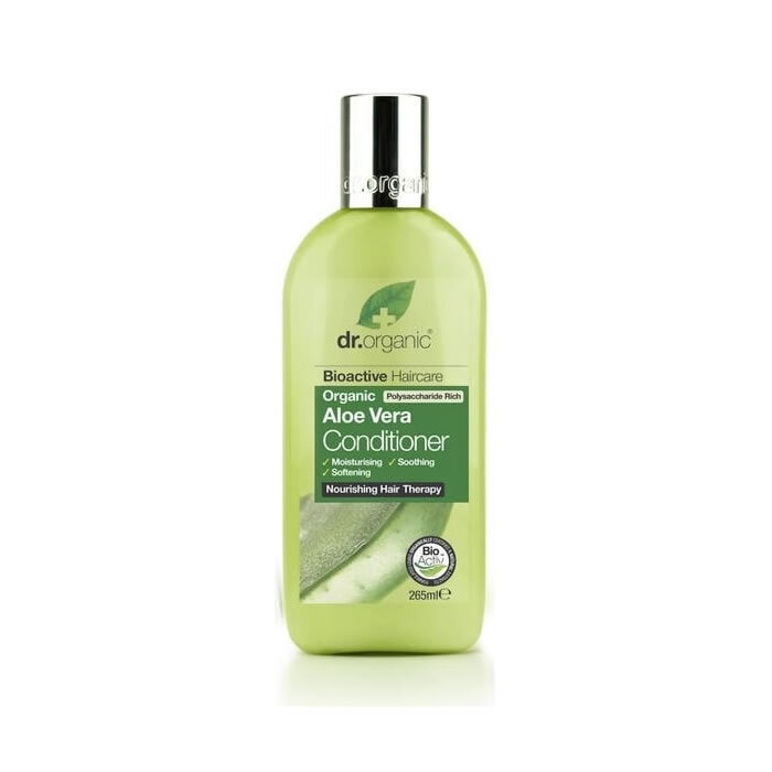 Natūralus kondicionierius Dr. Organic Aloe Vera 250 ml kaina ir informacija | Balzamai, kondicionieriai | pigu.lt