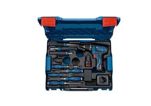 Suktuvas-gręžtuvas Bosch GSR 12V-15 Professional, 12 V; 2 x 2,0 Ah akum. + priedai kaina ir informacija | Suktuvai, gręžtuvai | pigu.lt