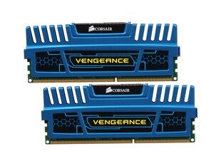 Corsair 8GB DDR3 CL9 DIMM KIT OF 2 CMZ8GX3M2A1600C9B kaina ir informacija | Operatyvioji atmintis (RAM) | pigu.lt