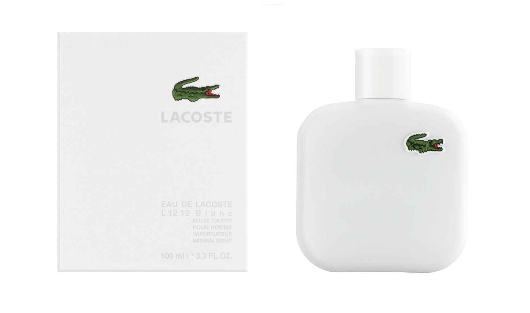 Tualetinis vanduo Lacoste L.12.12 Blanc EDT, vyrams, 100 ml цена и информация | Kvepalai vyrams | pigu.lt