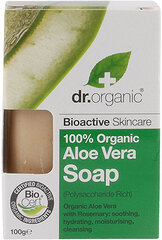 Натуральное мыло Dr. Organic Aloe Vera, 100 г цена и информация | Мыло | pigu.lt